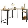 Foundry Industrial Style L Shaped Computer Desk -Cheap Office Desks Store 107659