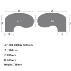 Gresham EX10 Executive Consult Ergonomic Desks 7 Gresham EX10 Executive Consult Ergonomic Desks -Cheap Office Desks Store 108278