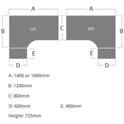 Special Offer - NEXT DAY Solar Cantilever Combi Desks -Cheap Office Desks Store 108719