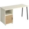 Solis Home Office Desk With Fixed Cupboard Pedestal 1 Solis Home Office Desk With Fixed Cupboard Pedestal -Cheap Office Desks Store 108955