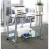 Calcite Glass Workstation 1 Calcite Glass Workstation -Cheap Office Desks Store 109296