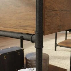 Fabrica Industrial Style Double Pedestal Desk 18 Fabrica Industrial Style Double Pedestal Desk -Cheap Office Desks Store 109710