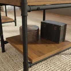 Fabrica Industrial Style Double Pedestal Desk 20 Fabrica Industrial Style Double Pedestal Desk -Cheap Office Desks Store 109712