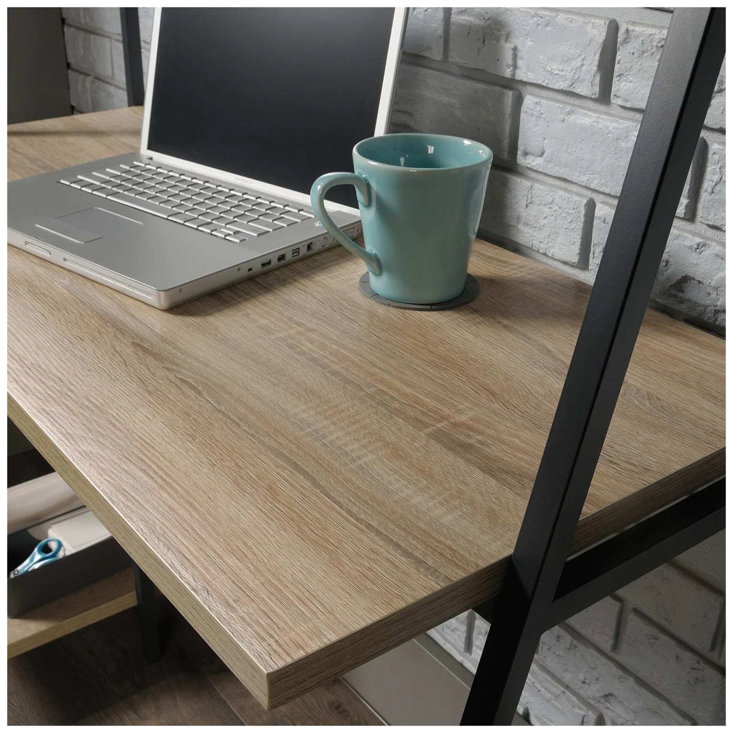 Foundry Home Office Desk With Shelves 6 Foundry Home Office Desk With Shelves - Image 4