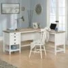 Cabin L-Shaped Home Office Desk -Cheap Office Desks Store 109814