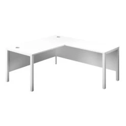 Commerce II Executive White Return Workstations -Cheap Office Desks Store 111921