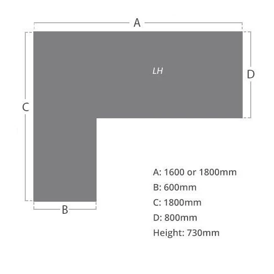 Commerce II Executive Return Workstations 17 Commerce II Executive Return Workstations - Image 15