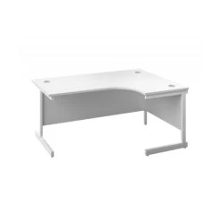 Commerce II White Ergonomic Office Desks -Cheap Office Desks Store 112307
