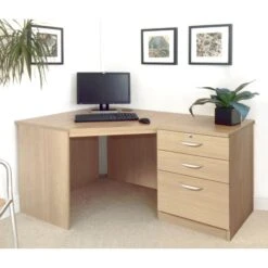 Agency Meta Home Office Corner Desk -Cheap Office Desks Store 113562