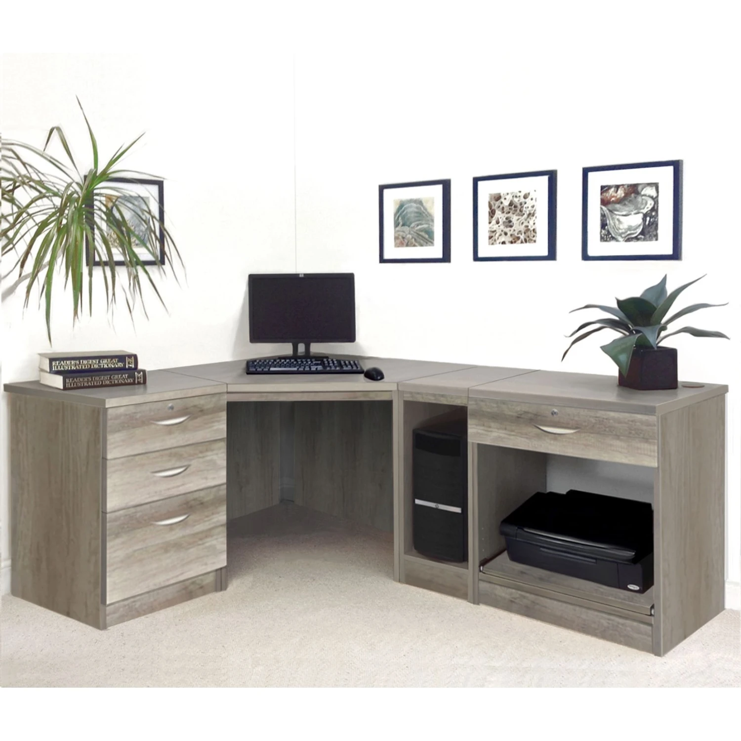 Agency Neo Home Office Corner Desk 6 Agency Neo Home Office Corner Desk - Image 4