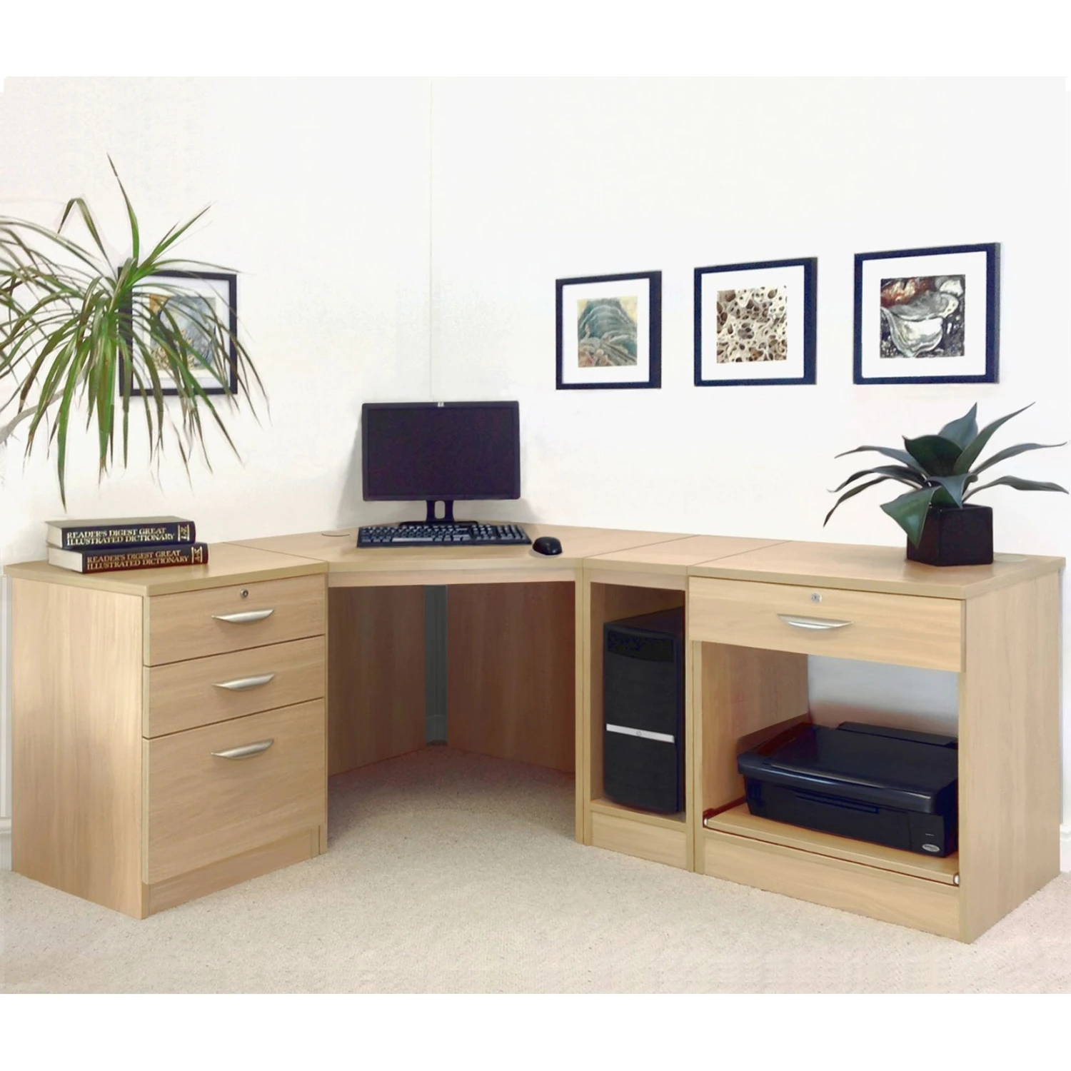 Agency Neo Home Office Corner Desk 4 Agency Neo Home Office Corner Desk - Image 2