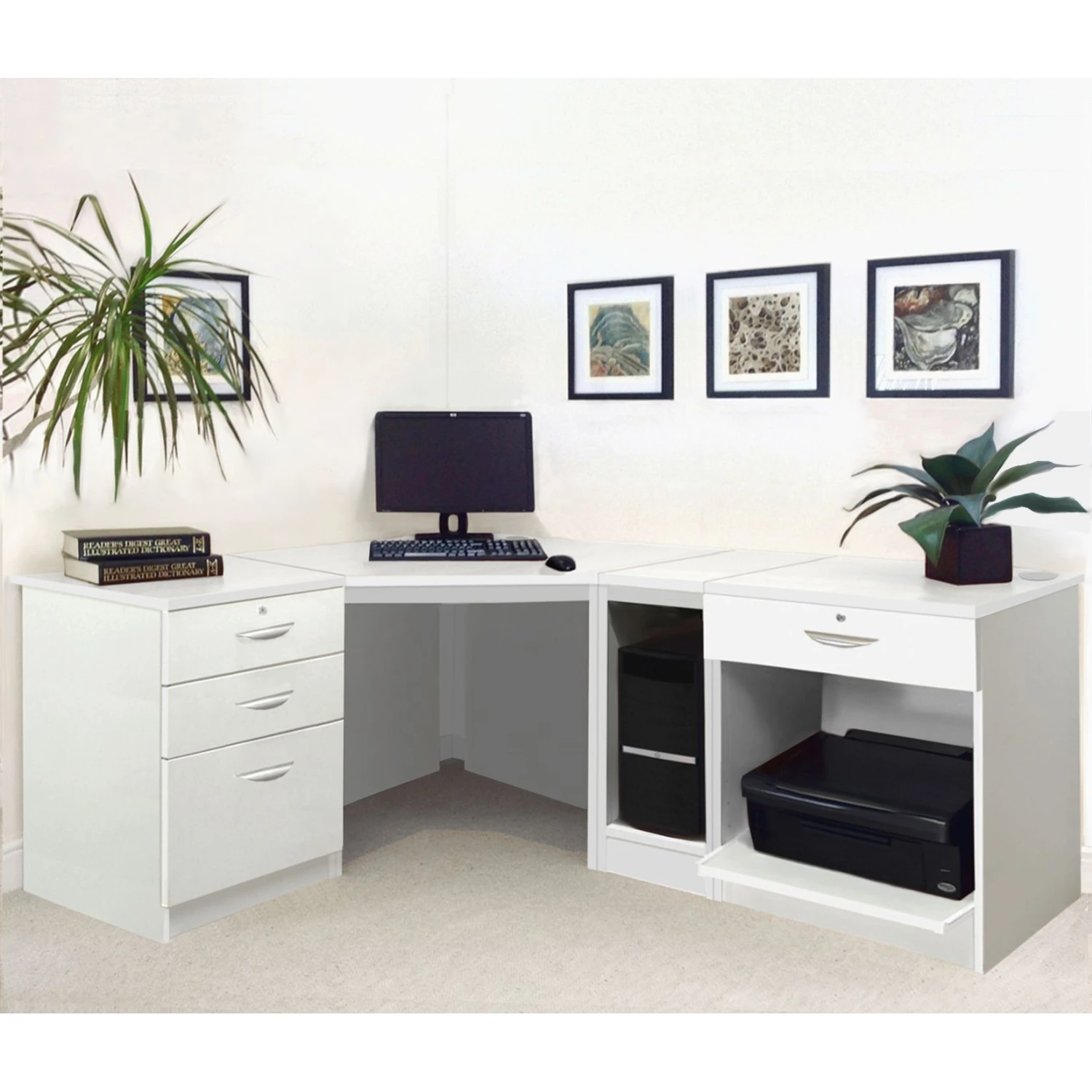 Agency Neo Home Office Corner Desk 8 Agency Neo Home Office Corner Desk - Image 6