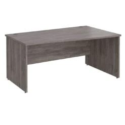 Everyday Essential Panel End Wave Desks