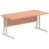 NEXT DAY InterAct Rectangular Cantilever Desks 2 NEXT DAY InterAct Rectangular Cantilever Desks -Cheap Office Desks Store 114789