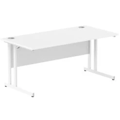 NEXT DAY InterAct Rectangular Cantilever Desks -Cheap Office Desks Store 114813