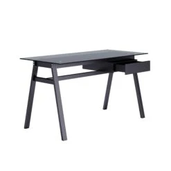 Iconic Glass Home Office Desk Single Drawer 9 Iconic Glass Home Office Desk Single Drawer -Cheap Office Desks Store 115049